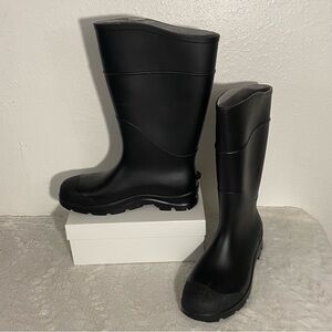 Servus Comfort Technology 14” Black PVC Rubber Work Boots Men’s Size 9